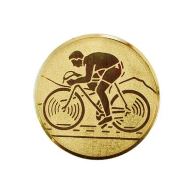 2. Aluminiumaufkleber – Radfahrer
