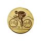 2. Aluminiumaufkleber – Radfahrer