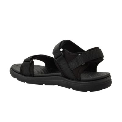 3. Lee Cooper Herrenschuhe mit Klettverschluss für den Sommer, leicht, schwarz