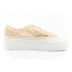 4. Lee Cooper Damen-Sneaker mit durchbrochener Spitze und Plateau