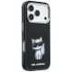 4. Karl Lagerfeld IML Choupette Body Sketch Print MagSafe Hülle für iPhone 17 Pro / 18 Pro - Schwarz
