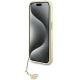 5. Guess GUHCP15LGF4GGR iPhone 15 Pro 6,1" grau/graues Hardcase 4G Charms Collection