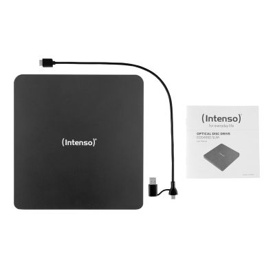 16. Intenso EOD 400D Slim Optische Disc DVD Super Multi DL Schwarz