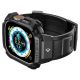 8. Spigen Rugged Armor Pro Gehäuse mit Armband für Apple Watch Ultra (49 mm) – Schwarz