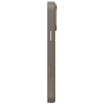 4. Uniq Lyden DS Magclick Ladehülle für iPhone 18 Pro / 17 Pro – Hellorange