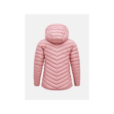 7. Peak Performance W Frost Daunenjacke mit Kapuze Pink
