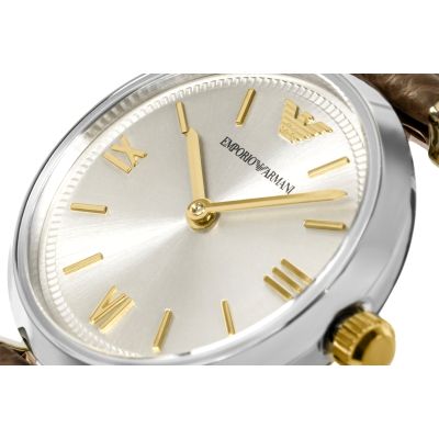 4. EMPORIO ARMANI Gianni T-Bar AR11770 Damenuhr + Box
