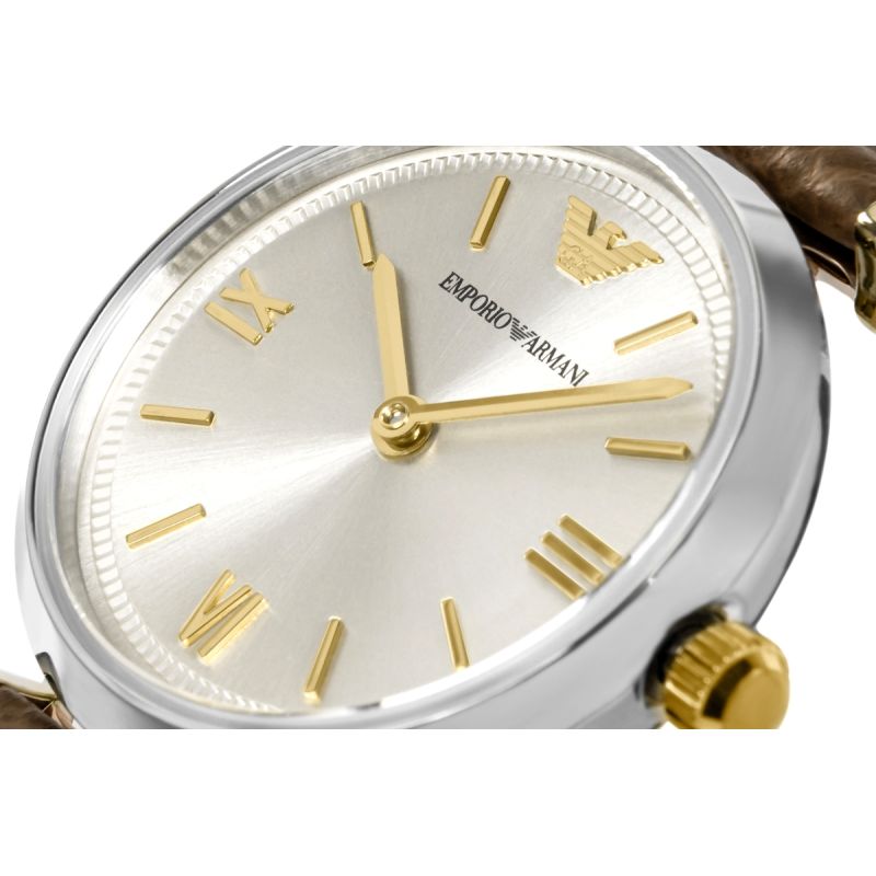 4. EMPORIO ARMANI Gianni T-Bar AR11770 Damenuhr + Box