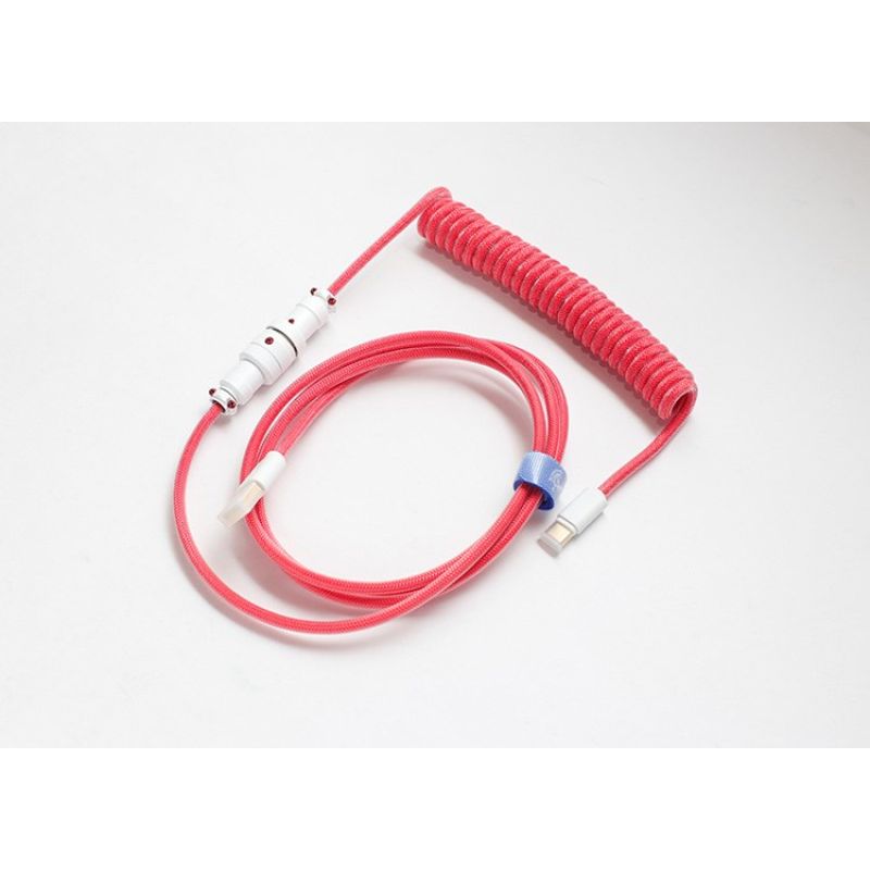 Ducky Premium USB-Kabel 1,8 m USB-A/USB-C, Pink
