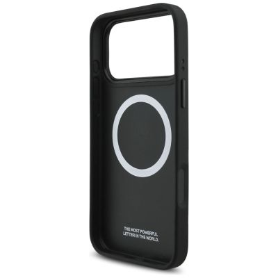 7. BMW M Carbon Line & Logo MagSafe Case für iPhone 17 Pro Max – Gelb
