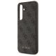 6. Guess GUHCS24FEG4GFBR S24 FE S721 braun/braunes Hardcase 4G Metall Gold Logo