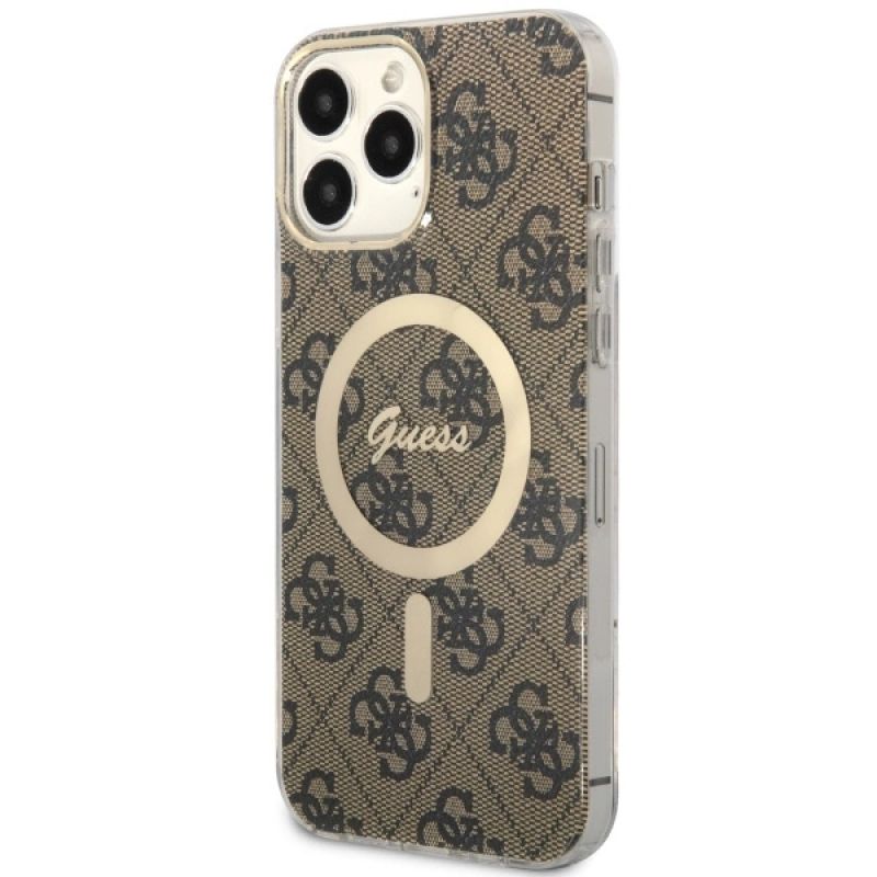 2. Guess GUHMP13XH4STW iPhone 13 Pro Max 6.7" Braun/Braun Hardcase 4G MagSafe