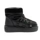 4. D.Franklin Damen Schneestiefel Winter Modische Isolierte Stiefeletten Schwarz