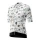 Rockbros 15110005004 Damen-Radtrikot Kurzarm M - Weiß