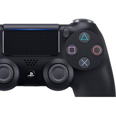 12. Sony DualShock 4 Schwarzer kabelloser Controller