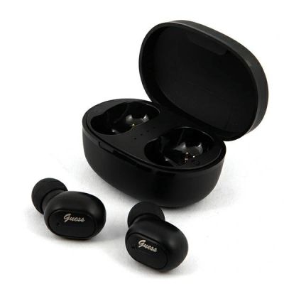 3. Guess Bluetooth-Kopfhörer GUTWST30BKTWS + Dockingstation – Schwarz