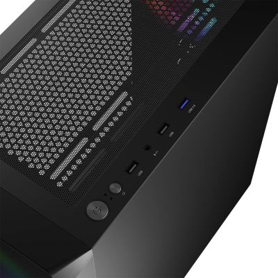 4. LOGIC LOGIC PORTOS ARGB MIDI USB 3.0 SCHWARZES GEHÄUSE