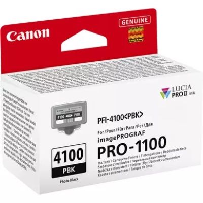 3. Canon LUCIA PRO II Tintenpatrone, 1 Stück, Original, Standardreichweite, Fotoschwarz
