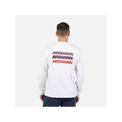 3. ROSSIGNOL Herren Langarmshirt Weiß