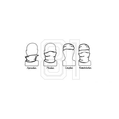 2. Neck warmer, scarf, hat Hi-Tec Aras Hi-000167