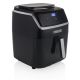 Princess 182080 Einzel-Heißluftfritteuse 6,5 l, freistehend, 1700 W, Schwarz