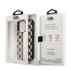 8. Karl Lagerfeld KLHCP14XPGKLSKW iPhone 14 Pro Max 6,7" Hardcase braun / braun Monogram Stripe