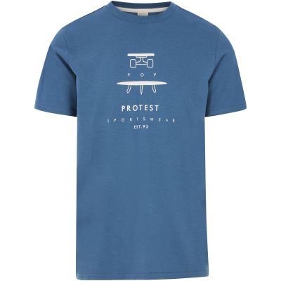 2. Herren-T-Shirt PROTEST PRTAndros blau
