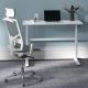 11. Ergo Office Schreibtisch mit manueller Höhenverstellung, max. 40 kg, max. Höhe 117 cm, mit Tischplatte für Sitz- und Steharbeit, ER-401 W