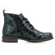 4. Damen-Lackstiefeletten in grüner Kroko-Optik Rieker 71205-90