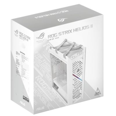 51. ASUS ROG Strix Helios II Midi-Tower Weiß