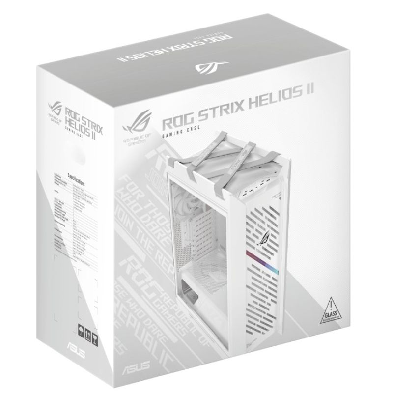51. ASUS ROG Strix Helios II Midi-Tower Weiß