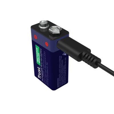 3. TRUST 9V-Batterie, aufladbar über USB-C