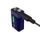 3. TRUST 9V-Batterie, aufladbar über USB-C