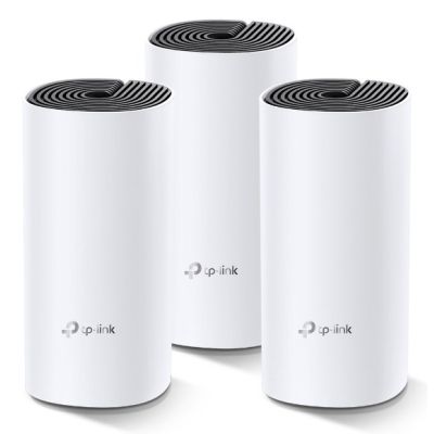 4. WLAN-Zugangspunkt TP-LINK DECO M4 3er-Pack (300 Mbit/s - 802.11 b/g/n, 867 Mbit/s - 802.11 a/n/ac)
