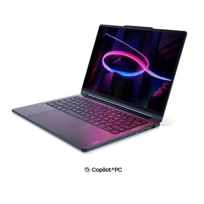 3. Lenovo Yoga 9i 2-in-1 Aura Edition 14IPH11 Ultra 7 355 14" 2.8K OLED 500 Nits glänzend 32 GB LPDDR5X-7467 SSD 512 GB Intel Graphics WiFi 7 + BT Kamera 5,0 MP + IR 70 Wh Windows 11 Cosmic Blue