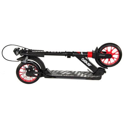 17. ENERO ULTRA SPEED SCOOTER 200MM MIT SCHEIBENBREMSE SCHWARZ