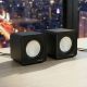 11. AUDIOCORE AC870B Computerlautsprecher-Set (2.0; schwarz)
