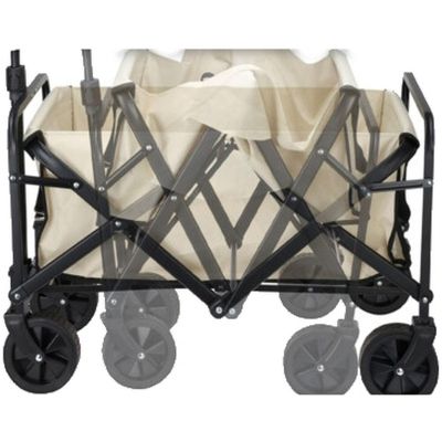 9. Faltbarer Reise- und Strandwagen 71 x 50 x 48 cm mit Griff Redcliffs