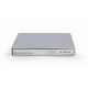 3. GEMBIRD Externes DVD-Laufwerk (8x), CD-Laufwerk (24x) mit USB 2.0-Brenner, Silber