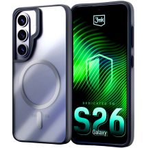 3mk Satin Armor MagCase für Samsung Galaxy S26 - Transparent Schwarz