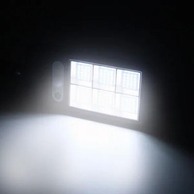 4. Solar-Straßenleuchte mit 120 LEDs + Fernbedienung, Bewegungs- und Dämmerungssensor