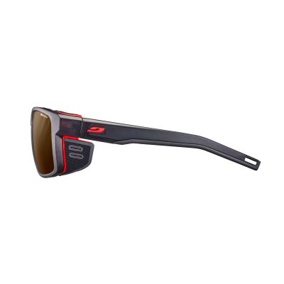 4. Julbo SHIELD REACTIV HIGH MOUNTAIN 2-4 Schwarz Orange Polarisierte Brille (J5065014)