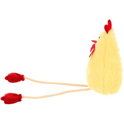 4. SITZENDE HÜHNER 18CM FRÜHLINGSDEKORATION