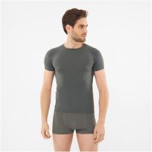 VIKING Breezer Herren Kurzarmunterwäsche, grau, Größe M