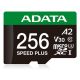 ADATA Speed Plus MicroSDXC 256 GB Klasse 3 UHS-I/U3 A2 V30