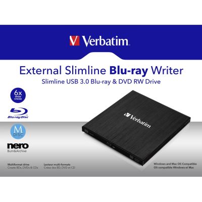 7. Verbatim 43890 Brenner (USB 3.0; extern)