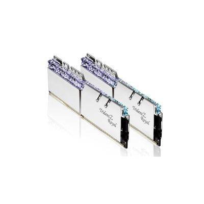 4. G.SKILL TRIDENTZ ROYAL RGB DDR4 2x16GB 3600MHz CL18 XMP2 SILBER F4-3600C18D-32GTRS