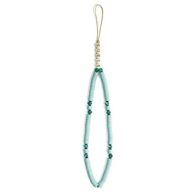 2. Guess Anhänger GUSTPEARP Phone Strap blau/blau Heishi Beads