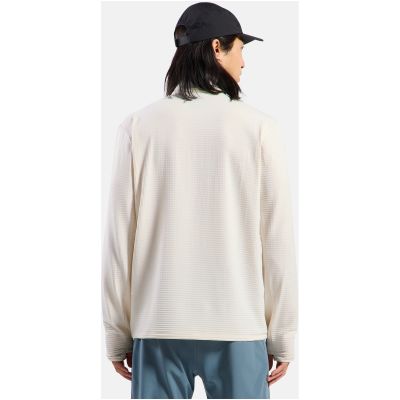 7. Herren-Pullover mit Stehkragen Odlo Mid Layer 1/2 Zip ESSENTIAL THERMAL, beige