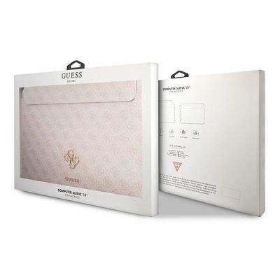 5. Guess Hülle GUCS13G4GFPI 13" pink /pink 4G Big Logo